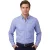 Overhemd lichtblauw Ledub Modern fit katoen button down