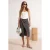 TRENDYOLMİLLA Dames Grijs Effen Midi Kokerrok- rok Kokerrok- rok Rokken