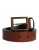 Dolce & Gabbana Bruine Kalfsleren Klassieke Metalen Gesp Riem