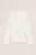 WE Fashion – Meisjes T-shirt van ribstof – Wit – Katoen –