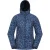 Mountain Warehouse Dames/Dames Exodus bedrukt waterafstotend softshell jack (Donkerblauw)