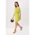 TRENDYOLMİLLA Dames Groen Bloemen Kort / Mini Mouwloos Bodycon Jurken