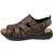 Marineblauwe lichtgewicht open teen casual sandalen voor heren