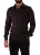 Dolce & Gabbana Bordeaux Gouden Logo Zijde Slim Fit Heren Overhemd