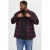 JACK&JONES PLUS JJEGINGHAM TWILL SHIRT L/S NOOS PLS Heren Overhemd –