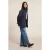 River Woods Shirt Jacket Applied Pockets Navy Blue
