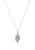 faina Ketting  zilver / transparant