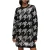 AllSaints Juela Toni Dress Black/white