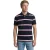 McGregor Pique 3 Colour Stripe Polo Navy
