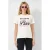 QS T-shirt ecru