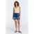 Cup of Joe Denim slim regular waist denim short medium blue denim