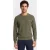 GANT heren O-hals sweater textured cotton groen