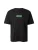 HUGO Shirt ‘Nufotee’  grijs / appel / zwart