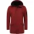 Heren Winterjassen – Heren Winterjassen Volwassen – Parka Heren Winter – Gewatteerde Jassen – 7065 – Rood
