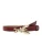 PATRIZIA PEPE Riem  bordeaux
