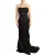 Dolce & Gabbana Dames Zijden Zwarte Zeemeerman Dress