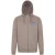 Mountain Warehouse Heren Graphic Textured Volledige Ritssluiting Hoodie (Bruin)