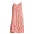 BEACHWAVE crinkle strandjurk geel/roze