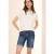 Cecil Dames Denim shorts in Blauw