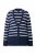 Ulla Popken Gebreid vest  marine / wit