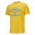Umbro Groot Logo Heren Geel T-Shirt