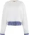 Anna Blue Sweater Bailey Off White dames