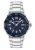 Plein Sport Analoog horloge ‘Titan 3H’  donkerblauw / zilver