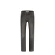 Raizzed grey denim
