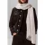 Calvin Klein Emblem Shine Signature Scarf Chateau Gray
