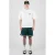 Prohibited oversized T-shirt met backprint wit