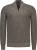 NZA Half-zip Pullover Bruin heren