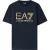 EA7 Logo Series Oversized Logo Crew T-shirt Heren