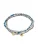 Pilgrim Armband ‘Indigo’  blauw / goud / wit