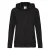 Fruit of the Loom Dames/Dames Lady Fit Full Zip Hoodie (Zwart)