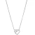Orphelia ‘Ida’ Dames 925 Sterling Zilveren Ketting met Hangertje – Zilver ZH-7521
