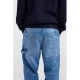 America Today Denver cargo jeans medium blue