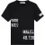 Malelions Women Distorted T-Shirt | Black