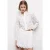 The Kooples Jupe Courte Elastiquee En Broderies Anglaises White