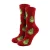 Dames Grinch Sokken | Grappige Rode Grinch Ontwerp Kerstsokken