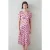 LK Bennett Elson Midi Dress Lavender