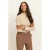 Expresso top – ecru