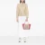 Tweedehands Canterbury Tote van gecoat canvas met Haymarket-check en lederen afwerking