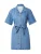 ONLY Blousejurk ‘ONLELLIE’  blauw denim