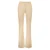 gardeur denim regular waist flared broek beige