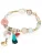 Lulu & Jane Armband  goudgeel / gemengde kleuren