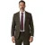 Herenblazer van groene tweed met visgraatmotief en formeel ruitpatroon – Harris