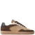 Nubikk suède sneakers – donkerbruin/beige