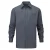 Russell Collection Dames/Dames Popeline Shirt Met Lange Mouwen (Konvooi Grijs)