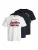 JACK & JONES Shirt  navy / wijnrood / zwart / wit