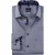 donkerblauw Olymp overhemd Modern Fit met borstzak